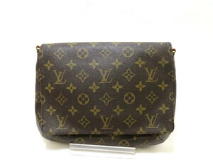 Louis Vuitton Monogram Musette Bag Short Shoulder Tango Brown